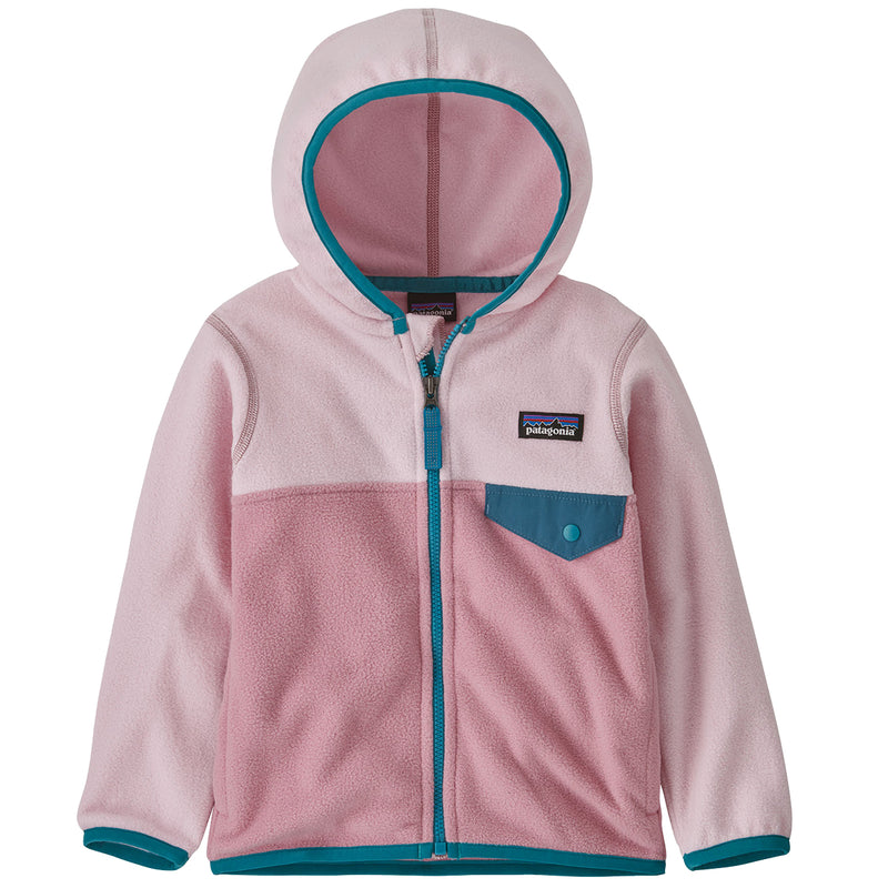 Load image into Gallery viewer, Patagonia Baby Micro D Snap-T Fleece Hooded Zip Jacket
