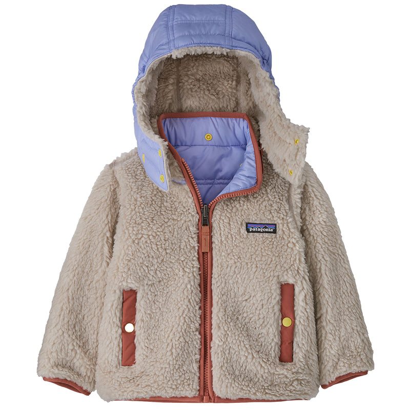 Load image into Gallery viewer, Patagonia Baby Reversible Tribbles Hooded Zip Jacket
