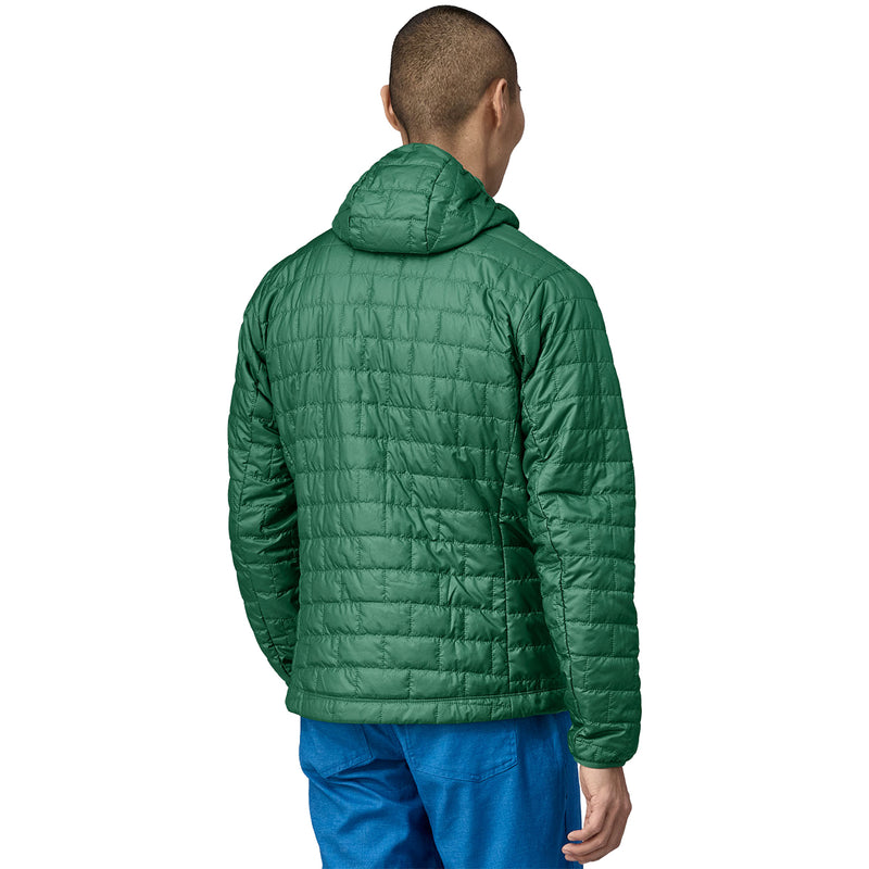 Load image into Gallery viewer, Patagonia Nano Puff Hooded Zip Jacket - Conifer Green