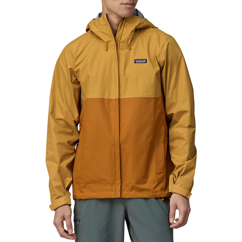 Load image into Gallery viewer, Patagonia Torrentshell 3L Hooded Zip Jacket - Golden Caramel 2
