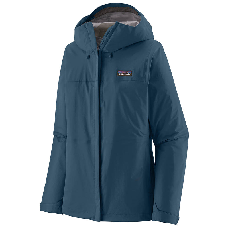 Load image into Gallery viewer, Patagonia Women's Torrentshell 3L Hooded Zip Jacket - Lagom Blue 1