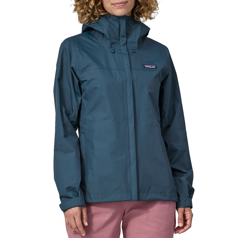 Load image into Gallery viewer, Patagonia Women's Torrentshell 3L Hooded Zip Jacket - Lagom Blue 2