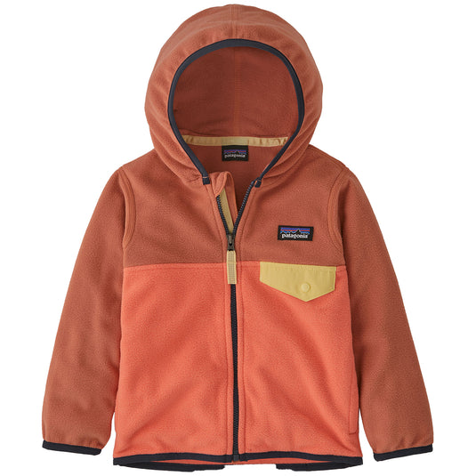 Patagonia Baby Micro D Snap-T Fleece Hooded Zip Jacket