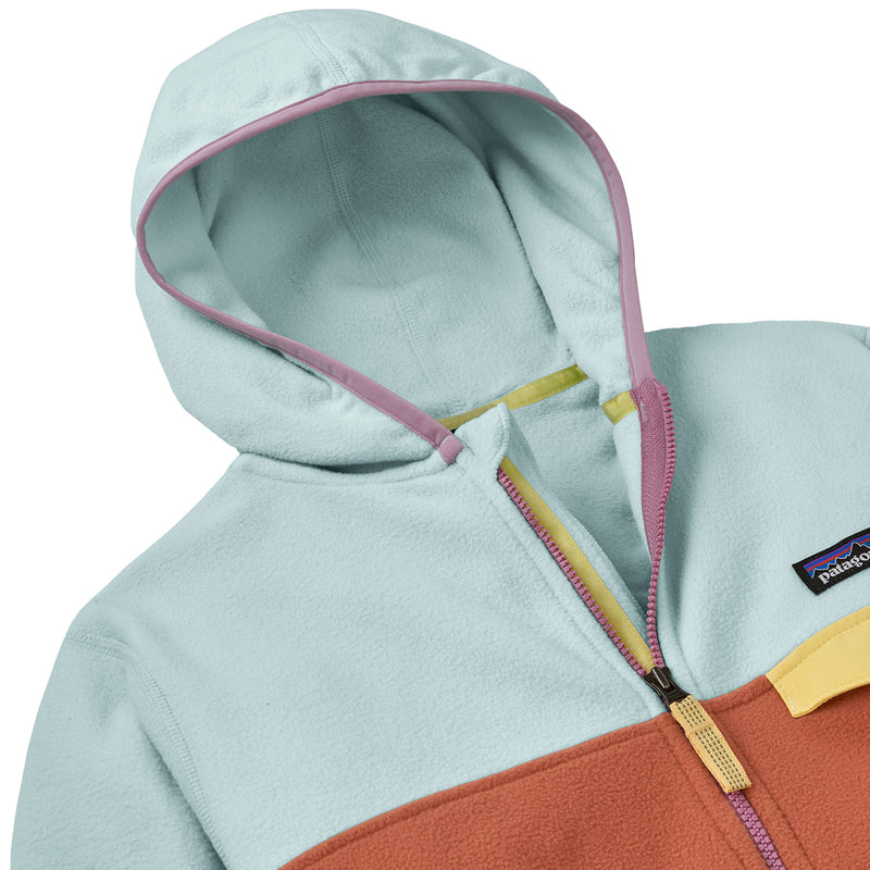 Load image into Gallery viewer, Patagonia Youth Micro D Snap-T Fleece Hooded Zip-Up Jacket