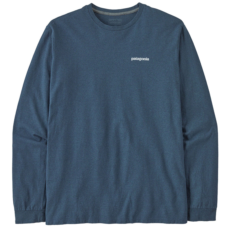 Load image into Gallery viewer, Patagonia P-6 Logo Responsibili-Tee Long Sleeve T-Shirt - Utility Blue
