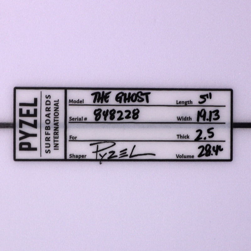Load image into Gallery viewer, Pyzel The Ghost 5'11 x 19 ⅛ x 2 ½ Surfboard