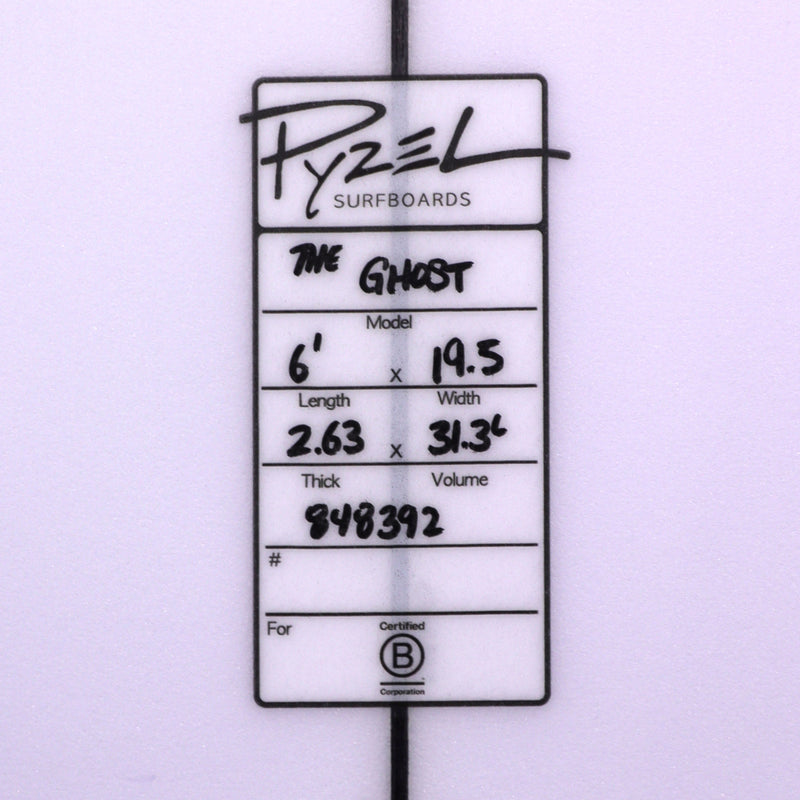 Load image into Gallery viewer, Pyzel The Ghost 6'1 x 19 ½ x 2 ⅝ Surfboard