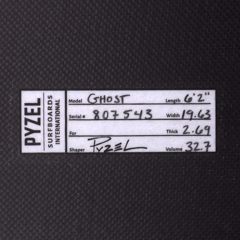 Load image into Gallery viewer, Pyzel The Ghost Dark Arts 6'2 x 19 ⅝ x 2 11/16 Surfboard