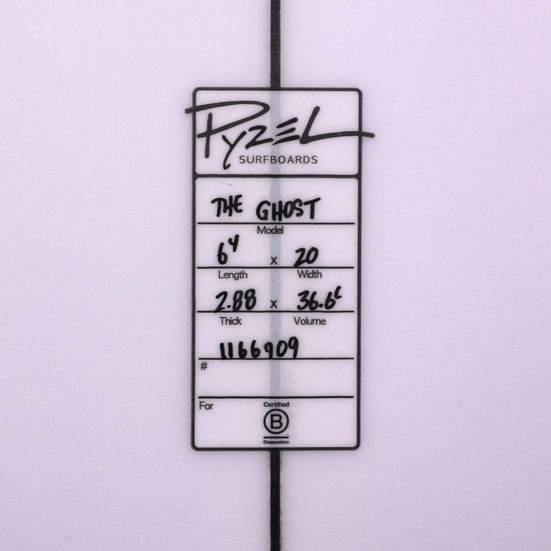 Load image into Gallery viewer, Pyzel The Ghost 6'4 × 20 × 2 ⅞ Surfboard