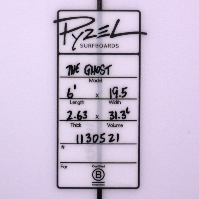 Load image into Gallery viewer, Pyzel The Ghost Squash 6'1 × 19 ½ × 2 ⅝ Surfboard