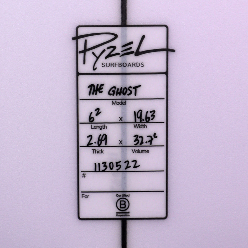 Load image into Gallery viewer, Pyzel The Ghost Squash 6'2 × 19 ⅝ × 2 11/16 Surfboard