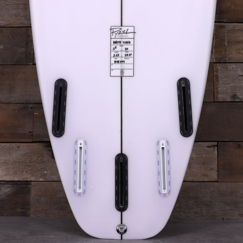 Load image into Gallery viewer, Pyzel White Tiger 5'8 × 20 × 2 ⅝ Surfboard 3
