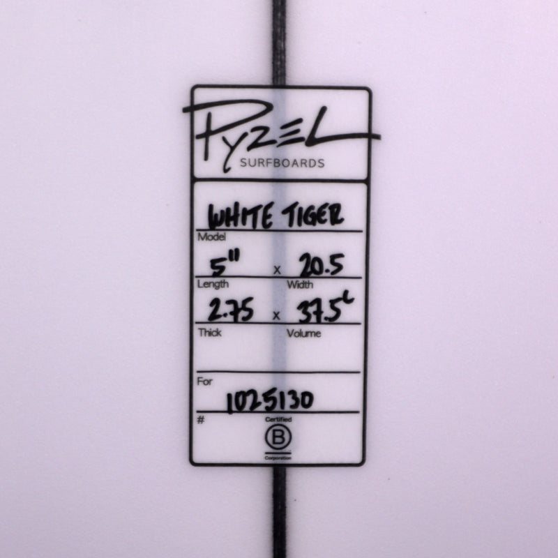 Load image into Gallery viewer, Pyzel White Tiger 5'11 × 20 ½ × 2 ¾ Surfboard 4