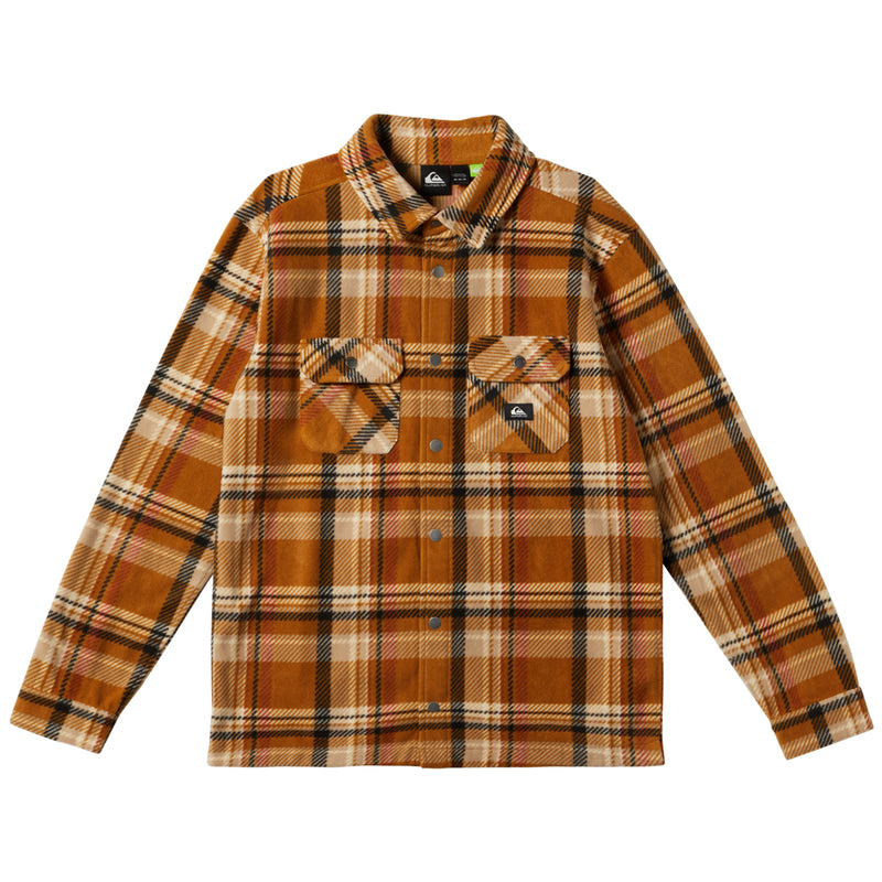 Load image into Gallery viewer, Quiksilver Surf Days Long Sleeve Fleece Flannel Shirt