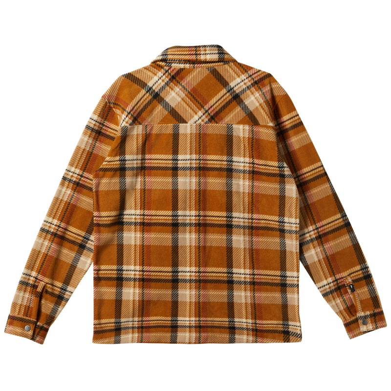 Load image into Gallery viewer, Quiksilver Surf Days Long Sleeve Fleece Flannel Shirt