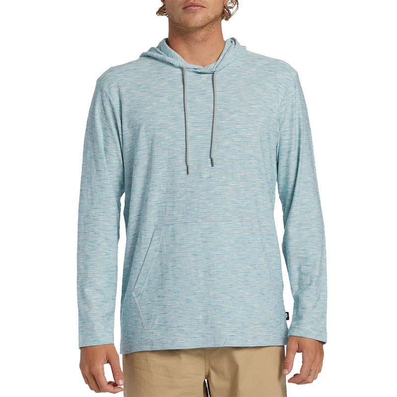 Load image into Gallery viewer, Quiksilver Ramblas Long Sleeve Hooded Pullover T-Shirt
