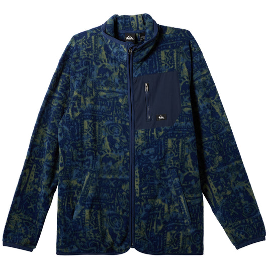 Quiksilver Clean Coasts Zip-Up Fleece Jacket