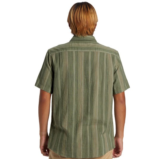 Quiksilver Pyke Classic Short Sleeve Button-Up Shirt