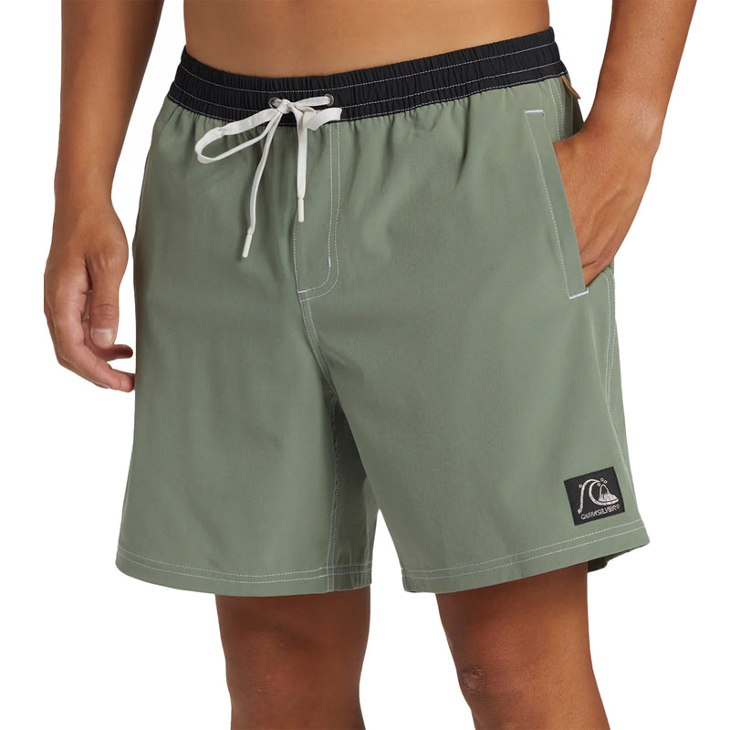 Load image into Gallery viewer, Quiksilver Original Straight Elastic Waist 17" Shorts 6