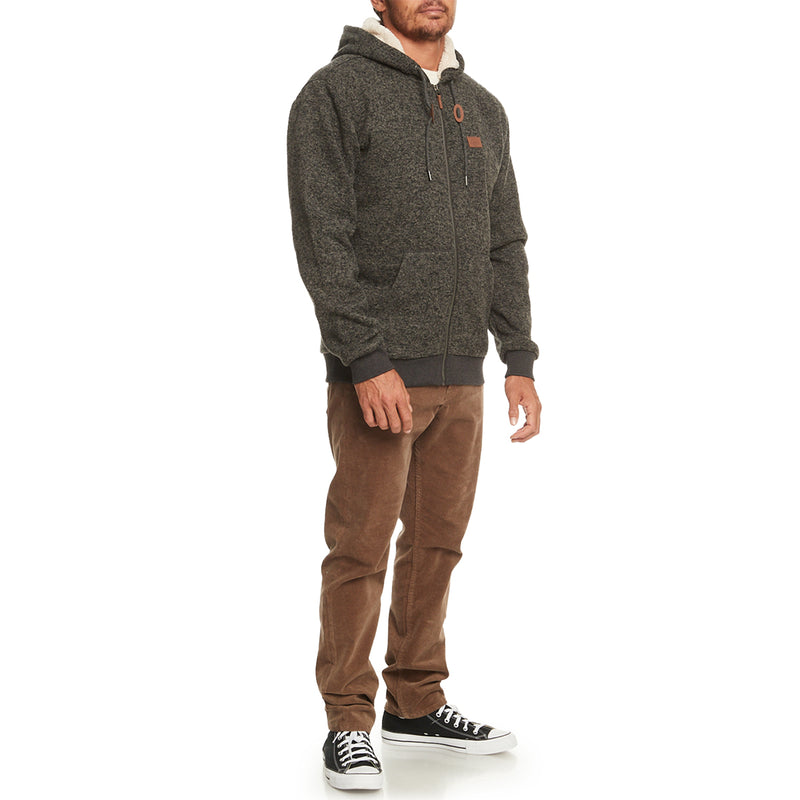 Load image into Gallery viewer, Quiksilver Keller Sherpa Zip-Up Hoodie