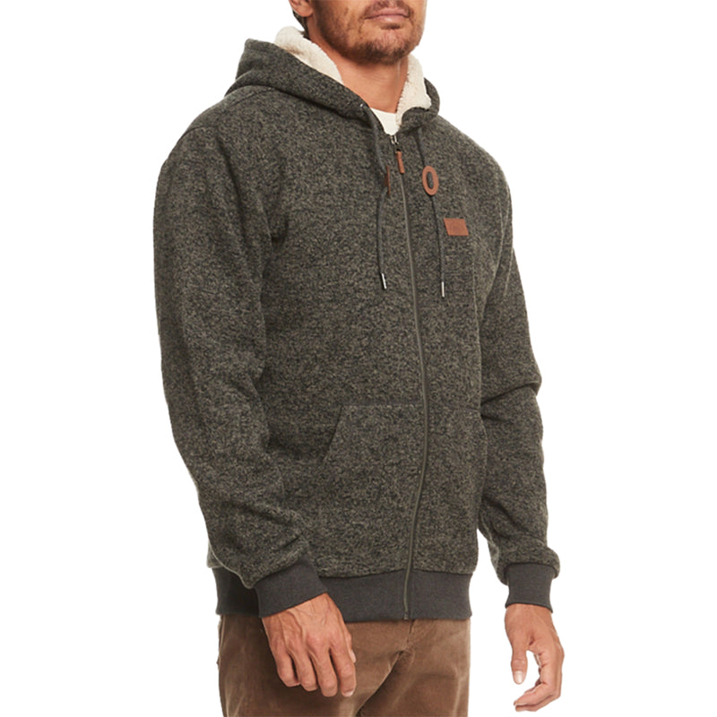Load image into Gallery viewer, Quiksilver Keller Sherpa Zip-Up Hoodie