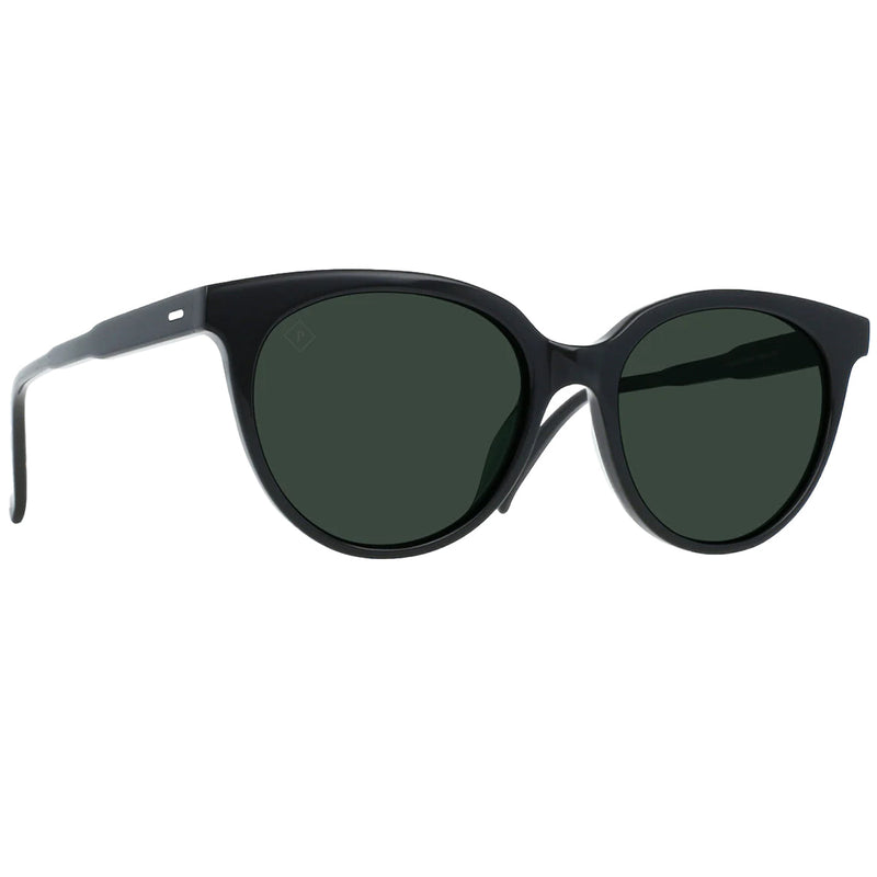 Load image into Gallery viewer, RAEN Women's Lily Polarized Sunglasses - Crystal Black/Green