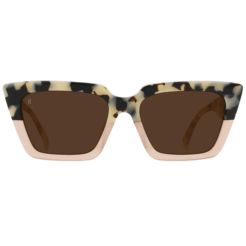 Load image into Gallery viewer, RAEN Women's Keera Sunglasses - Ivory Coral/Carob
