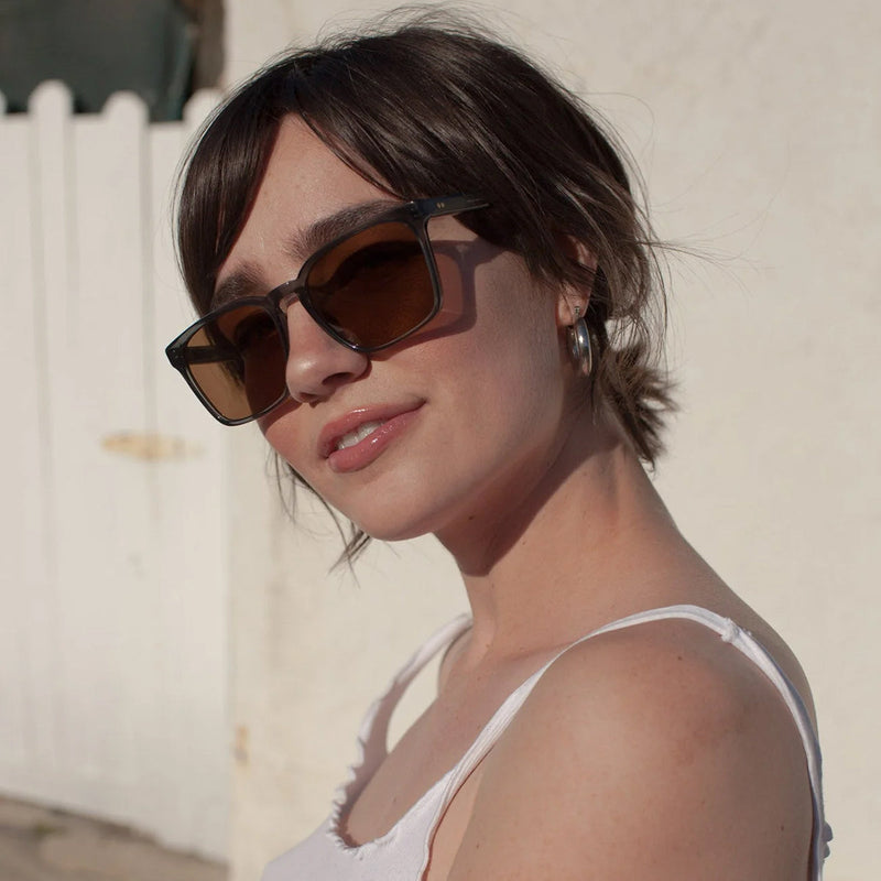 Load image into Gallery viewer, RAEN Pierce Sunglasses - Recycled Black/Dark Smoke