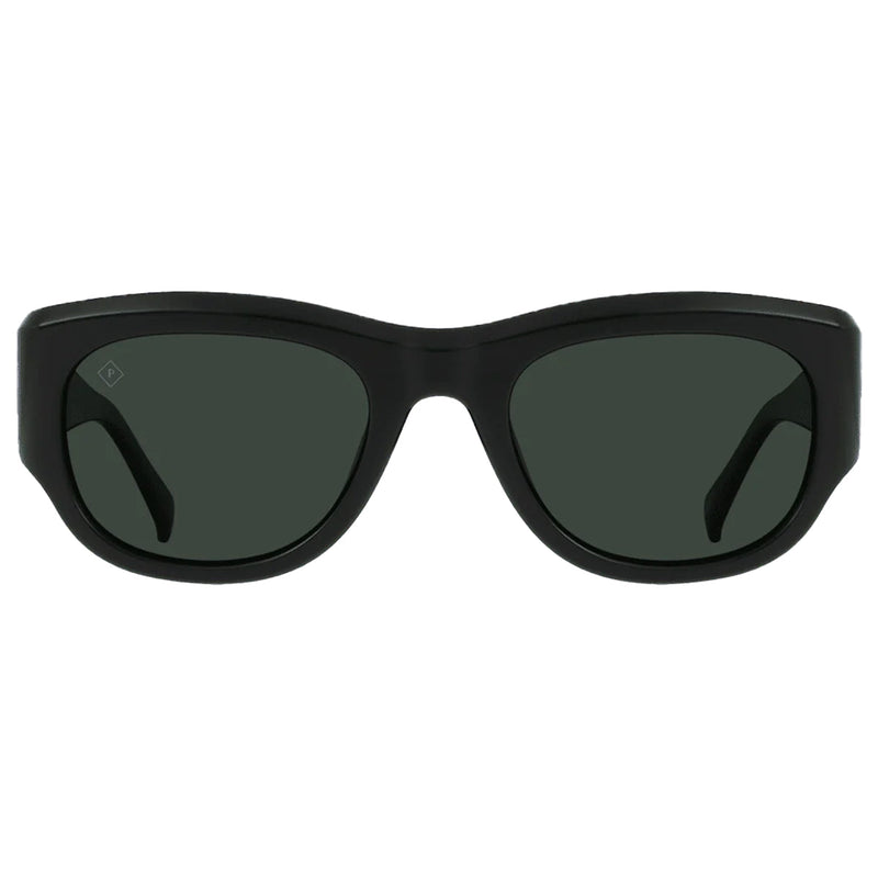 Load image into Gallery viewer, RAEN Lonso Polarized Sunglasses - Recycled Black/Green