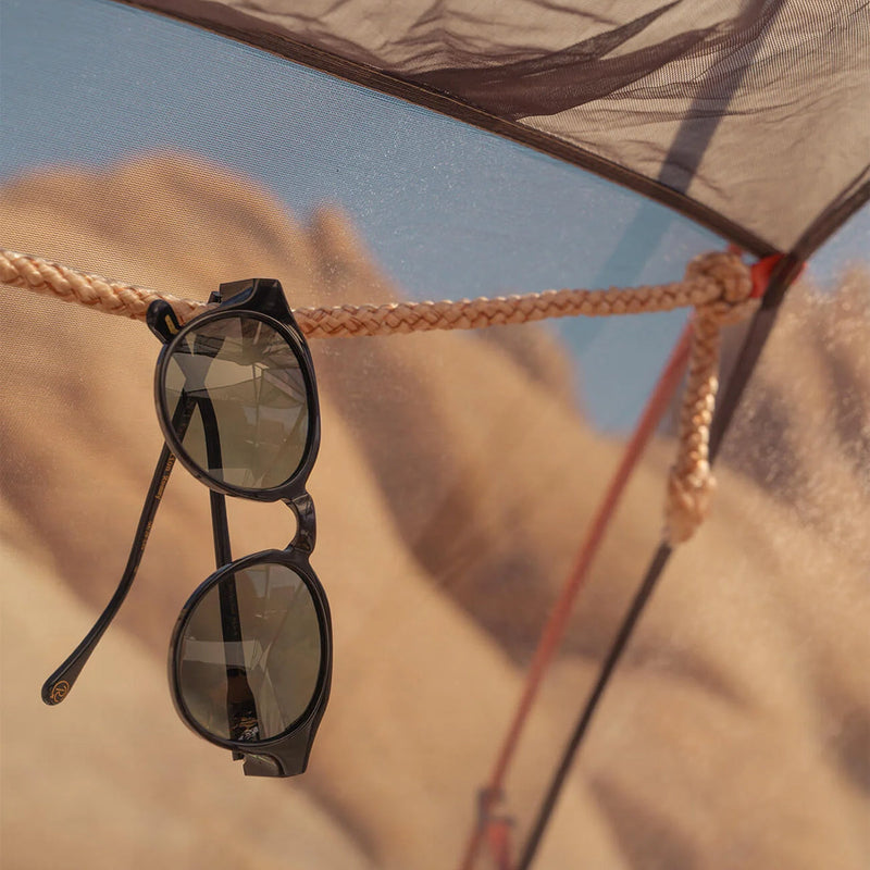 Load image into Gallery viewer, RAEN Expedition Remmy Polarized Sunglasses - Recycled Black/Expedition Green