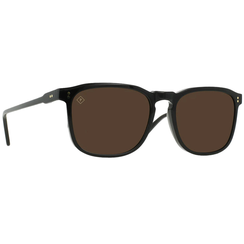 Load image into Gallery viewer, RAEN Wiley Polarized Sunglasses - Recycled Black/Vibrant Brown