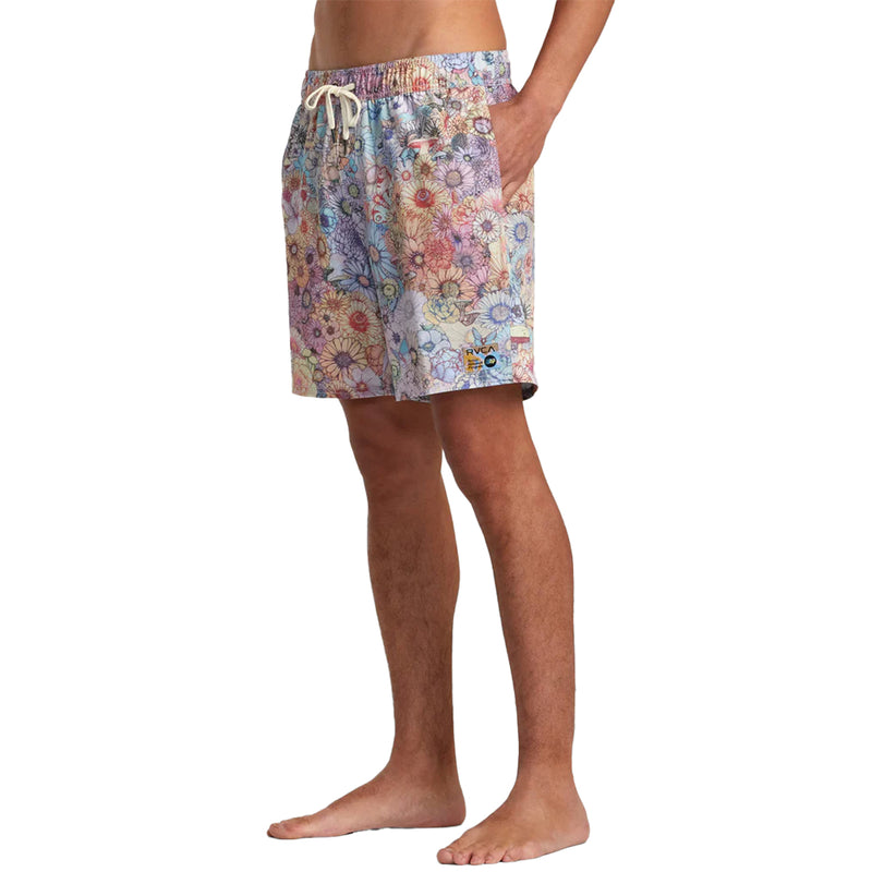 Load image into Gallery viewer, RVCA Sage Elastic Waist Hemp 17" Boardshorts 3