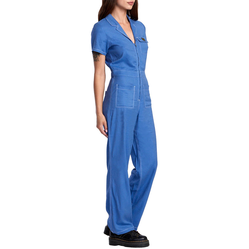 Load image into Gallery viewer, RVCA Women's Spring Shift Workwear Jumpsuit 2
