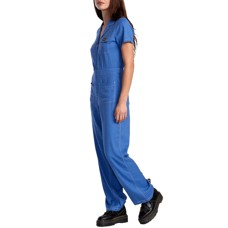 Load image into Gallery viewer, RVCA Women's Spring Shift Workwear Jumpsuit 3