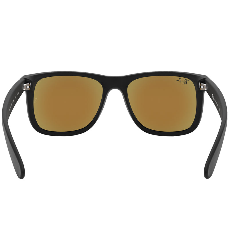 Load image into Gallery viewer, Ray-Ban Justin Color Mix Mirror Sunglasses - Matte Black/Blue
