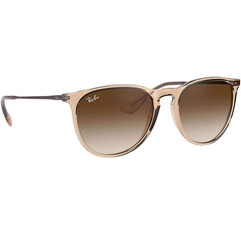 Load image into Gallery viewer, Ray-Ban Erika Classic Sunglasses - Polished Transparent Light Brown/Brown
