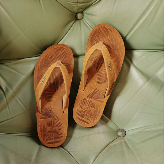 REEF Women's Drift Away LE Leather Sandals