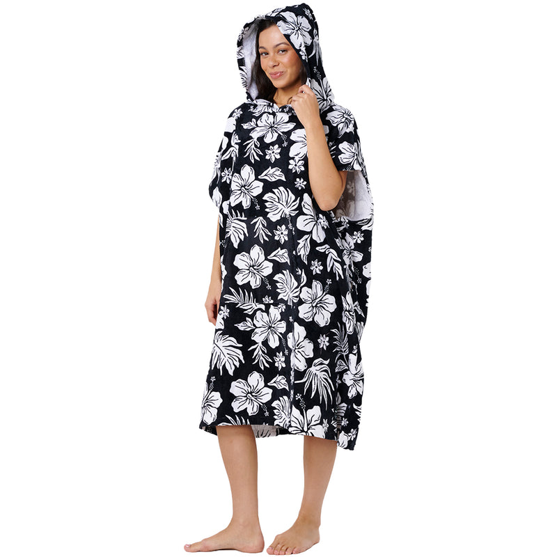Load image into Gallery viewer, Rip Curl Women's Mixed Hooded Towel Changing Poncho