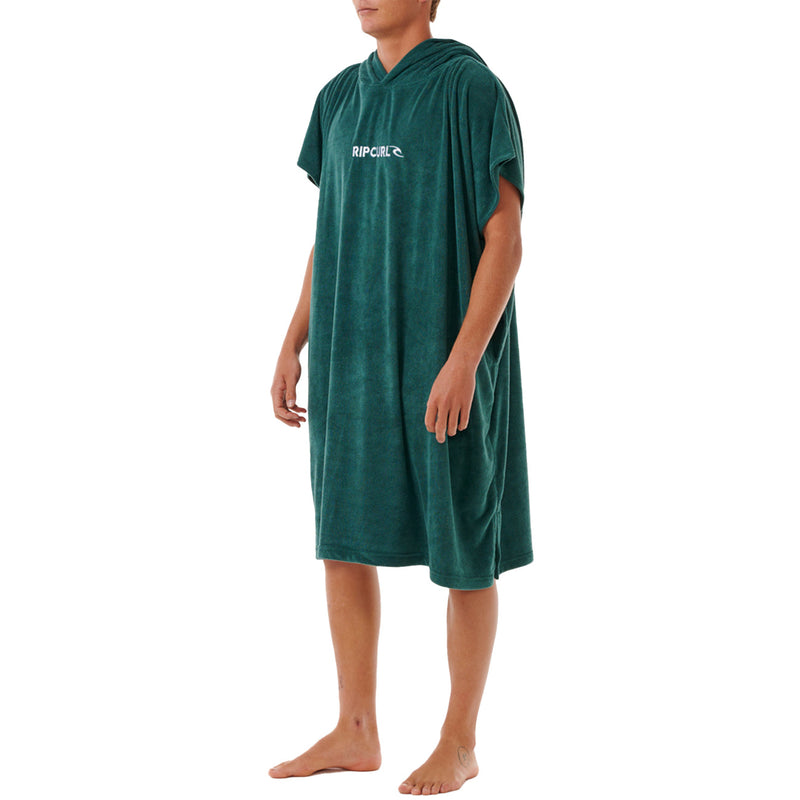 Load image into Gallery viewer, Rip Curl Brand Hooded Towel Changing Poncho - Blue Green 4