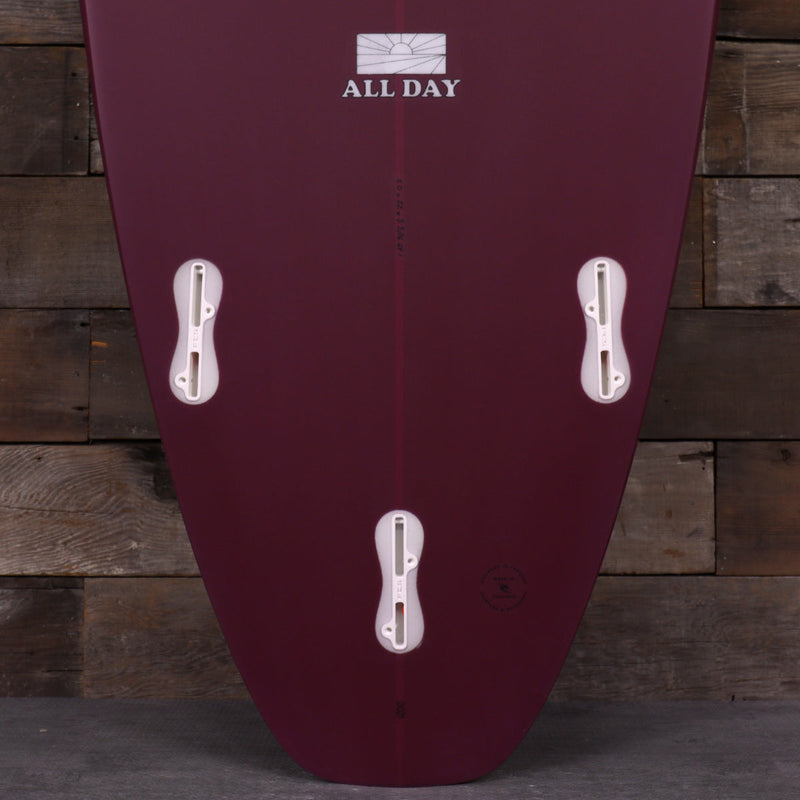 Load image into Gallery viewer, Rip Curl All-Day PU 8'0 × 22 × 3 3/16 Surfboard - Mauve 3