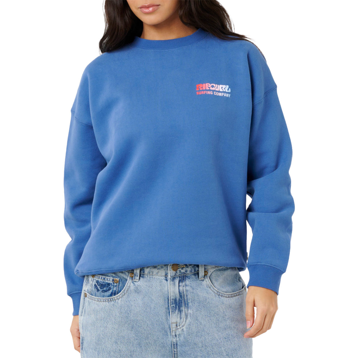 Rip Curl Women's Surf Puff Heritage Crew Sweatshirt – Cleanline Surf Rip Curl Women's Surf Puff Heritage Crew Sweatshirt – Cleanline Surf