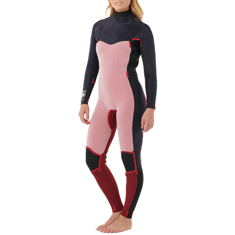 Load image into Gallery viewer, Rip Curl Women's Dawn Patrol 3/2 Chest-Zip Wetsuit
