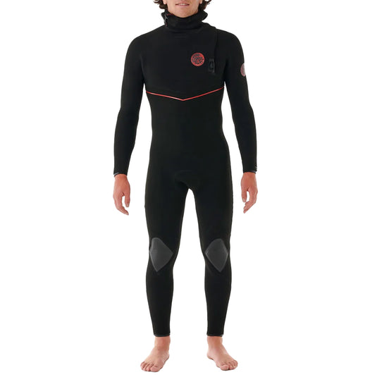Rip Curl Flashbomb Fusion 5/4 Hooded Zip Free Wetsuit