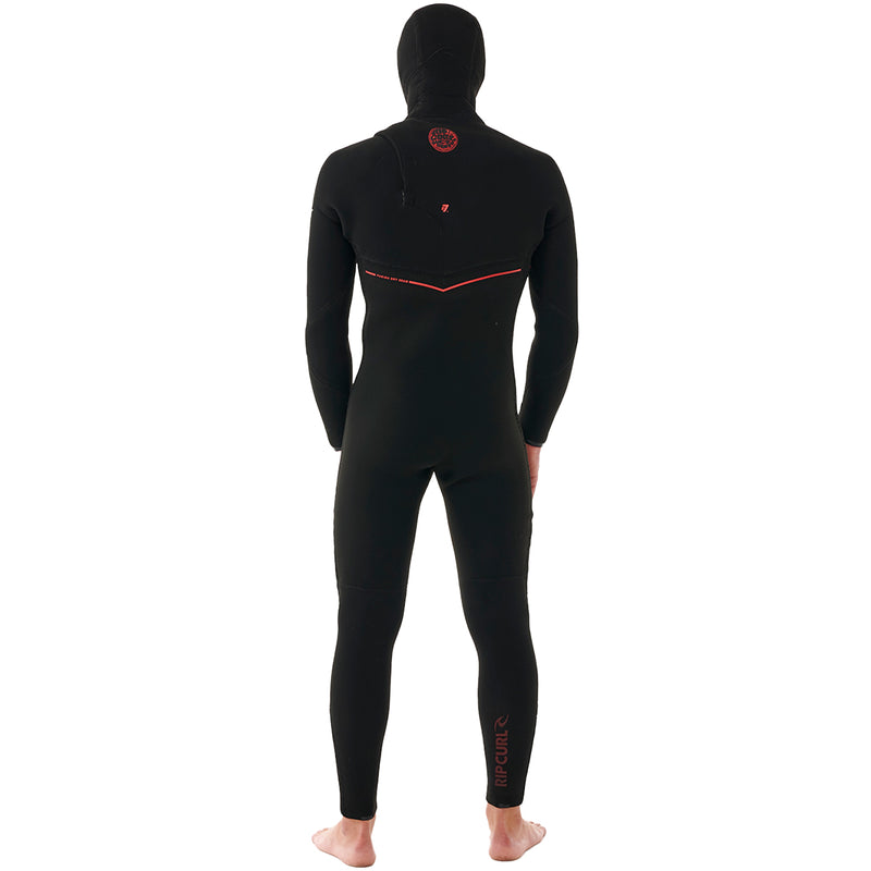 Load image into Gallery viewer, Rip Curl Flashbomb Fusion 5/4 Hooded Zip Free Wetsuit
