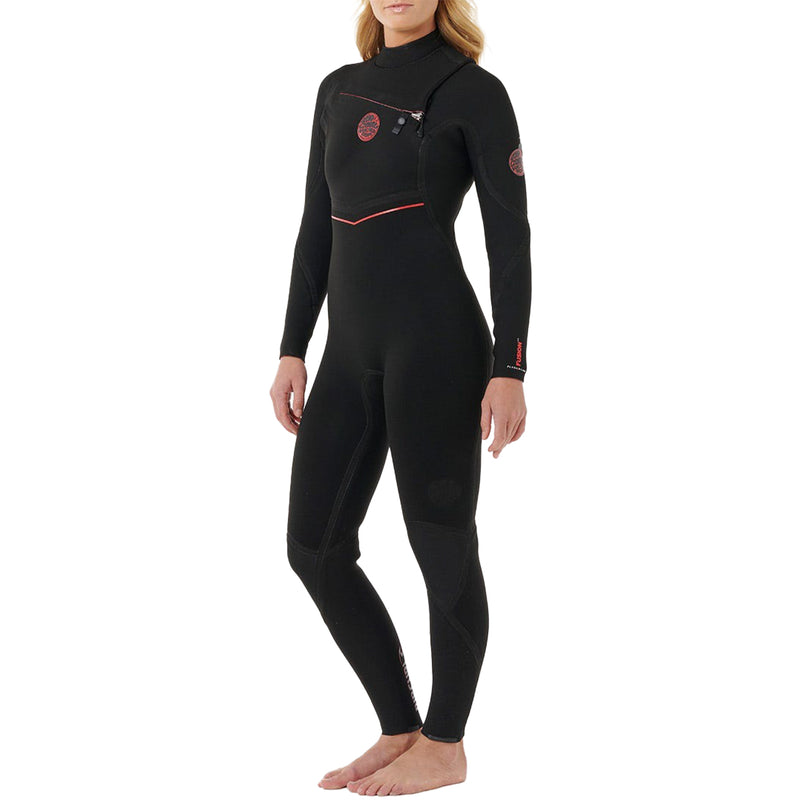 Load image into Gallery viewer, Rip Curl Women's Flashbomb Fusion 3/2 Chest-Zip Wetsuit