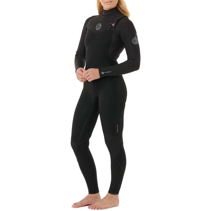 Load image into Gallery viewer, Rip Curl Women's Flashbomb 3/2 Chest-Zip Wetsuit