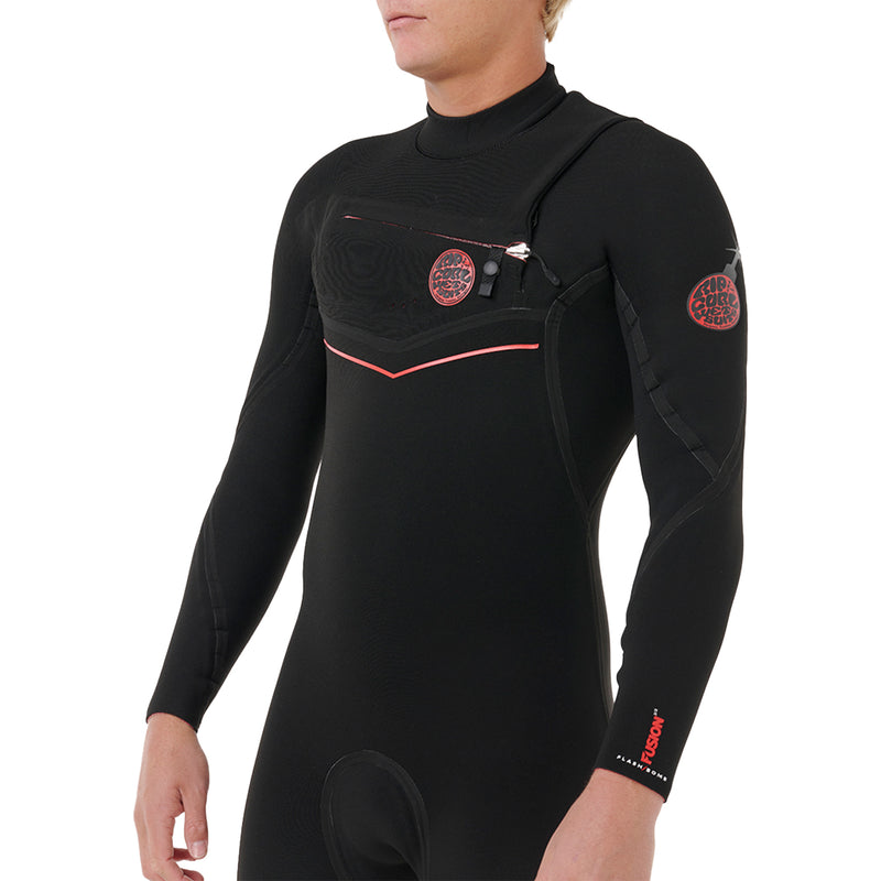 Load image into Gallery viewer, Rip Curl Flashbomb Fusion 3/2 Chest-Zip Wetsuit