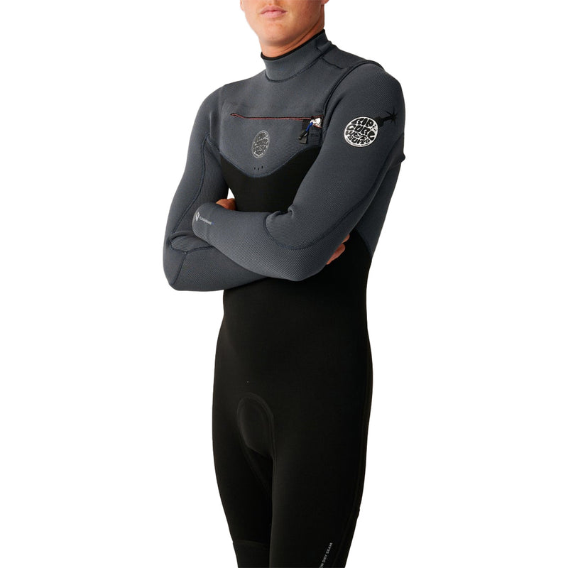 Load image into Gallery viewer, Rip Curl Flashbomb 4/3 Chest-Zip Wetsuit 4