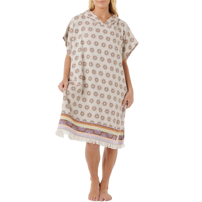 Load image into Gallery viewer, Rip Curl Women's Cala Nights Hooded Towel Changing Poncho