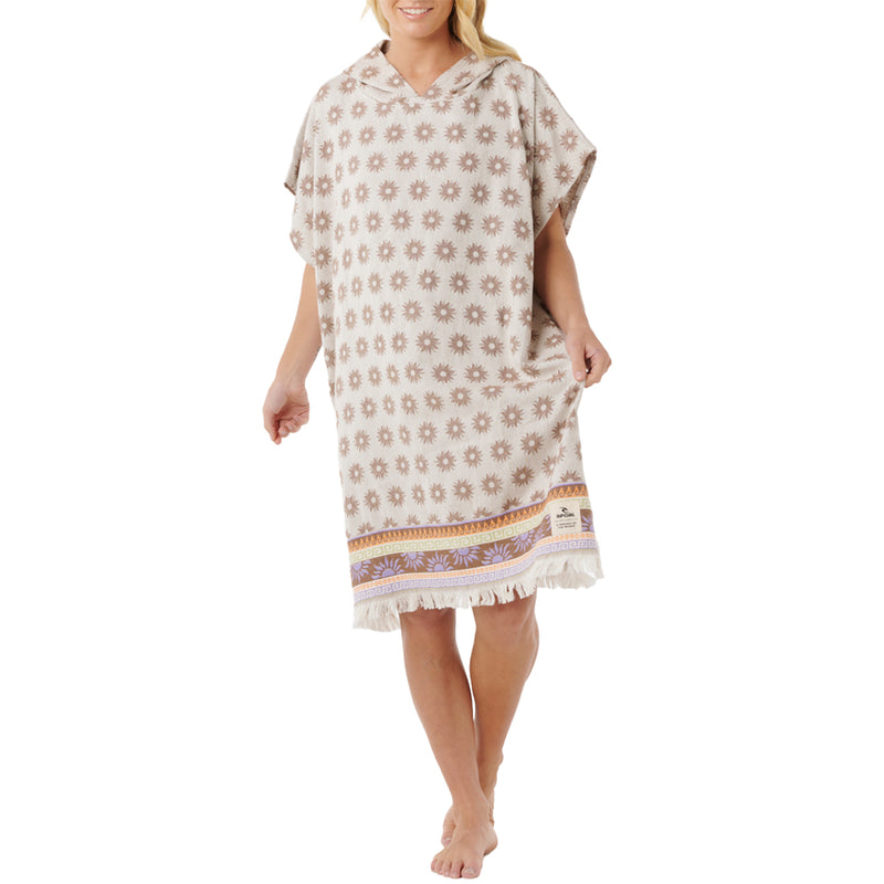 Load image into Gallery viewer, Rip Curl Women's Cala Nights Hooded Towel Changing Poncho